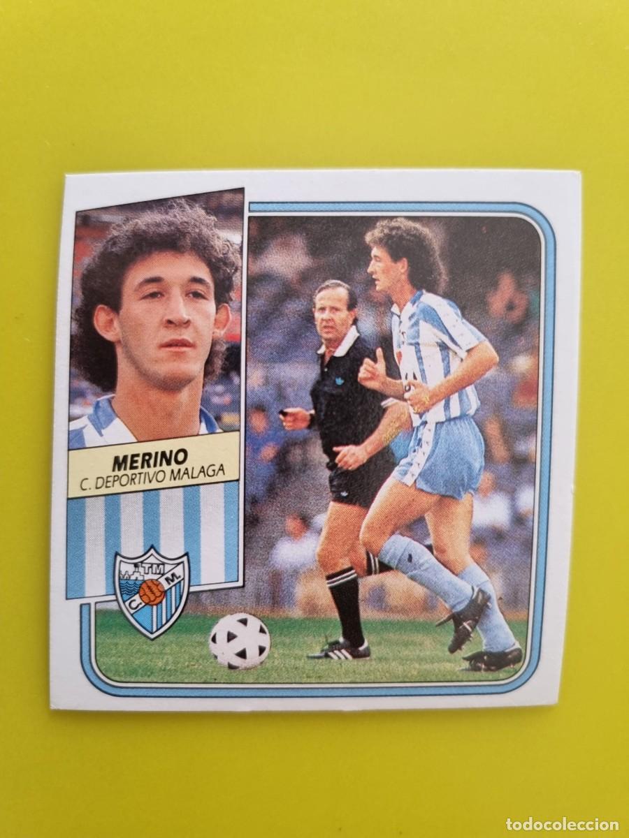 Cromos de f&uacute;tbol: CROMO FUTBOL LIGA ESTE 89 90 1989 1990 NUNCA PEGADO SIN PEGAR MERINO CD M&Aacute;LAGA AR926