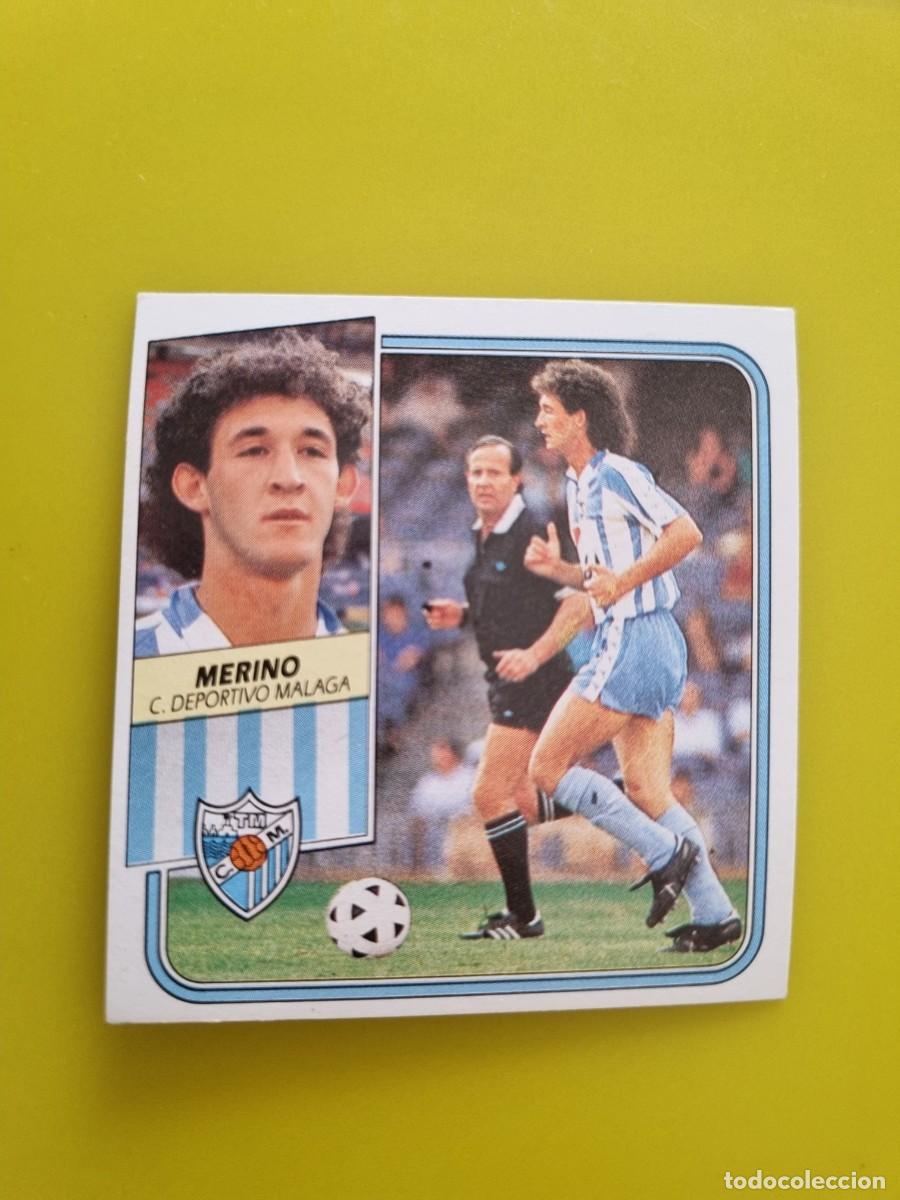 Cromos de f&uacute;tbol: CROMO FUTBOL LIGA ESTE 89 90 1989 1990 NUNCA PEGADO SIN PEGAR MERINO CD M&Aacute;LAGA AR926