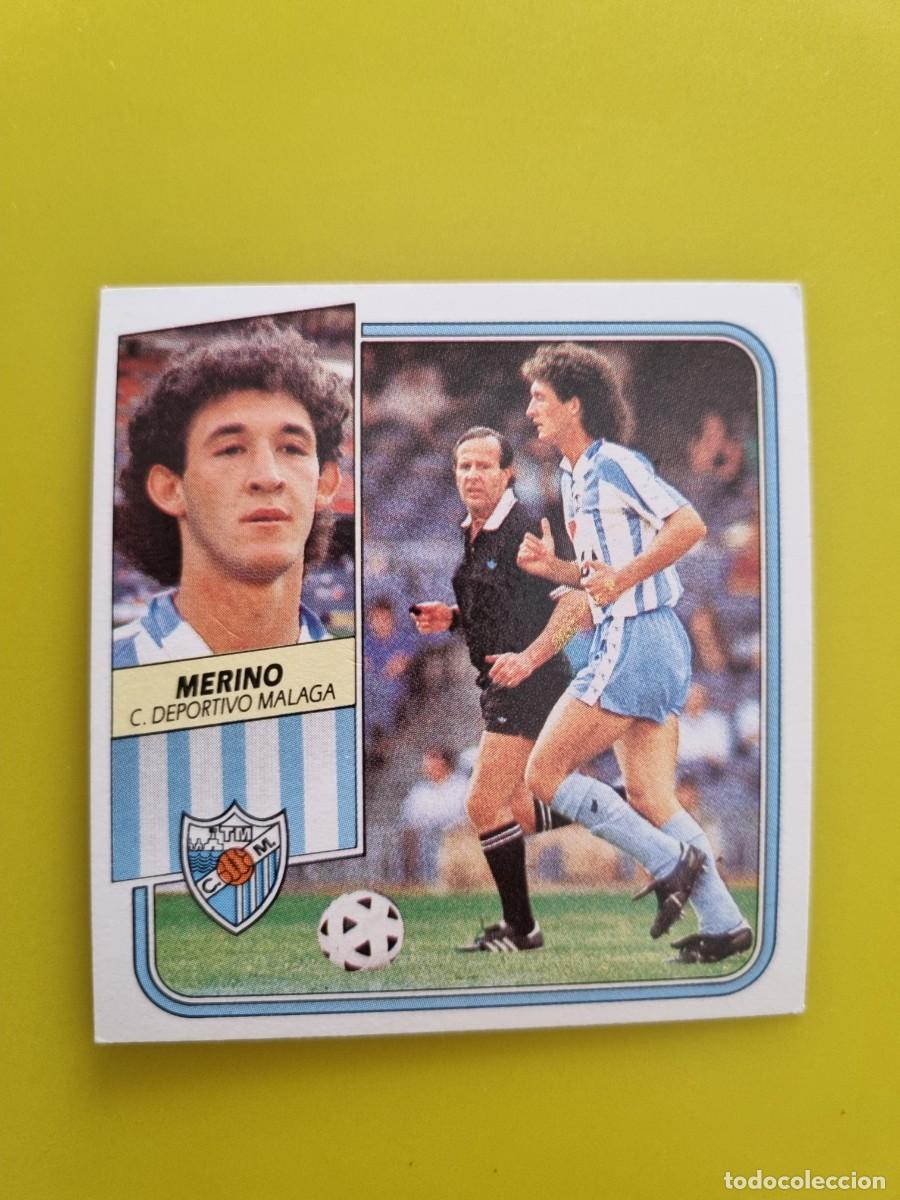 Cromos de f&uacute;tbol: CROMO FUTBOL LIGA ESTE 89 90 1989 1990 NUNCA PEGADO SIN PEGAR MERINO CD M&Aacute;LAGA AR926