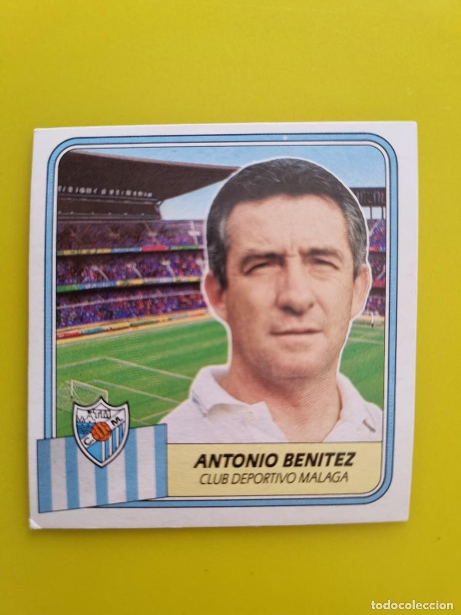 Cromos de f&uacute;tbol: CROMO FUTBOL LIGA ESTE 89 90 1989 1990 NUNCA PEGADO SIN PEGAR ANTONIO BENITEZ CD M&Aacute;LAGA AR926