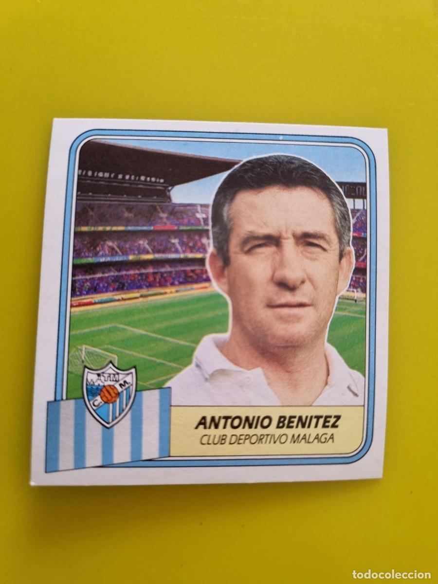 Cromos de f&uacute;tbol: CROMO FUTBOL LIGA ESTE 89 90 1989 1990 NUNCA PEGADO SIN PEGAR ANTONIO BENITEZ CD M&Aacute;LAGA AR926