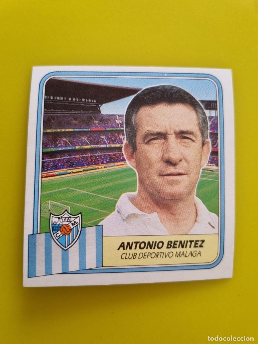 Cromos de f&uacute;tbol: CROMO FUTBOL LIGA ESTE 89 90 1989 1990 NUNCA PEGADO SIN PEGAR ANTONIO BENITEZ CD M&Aacute;LAGA AR926