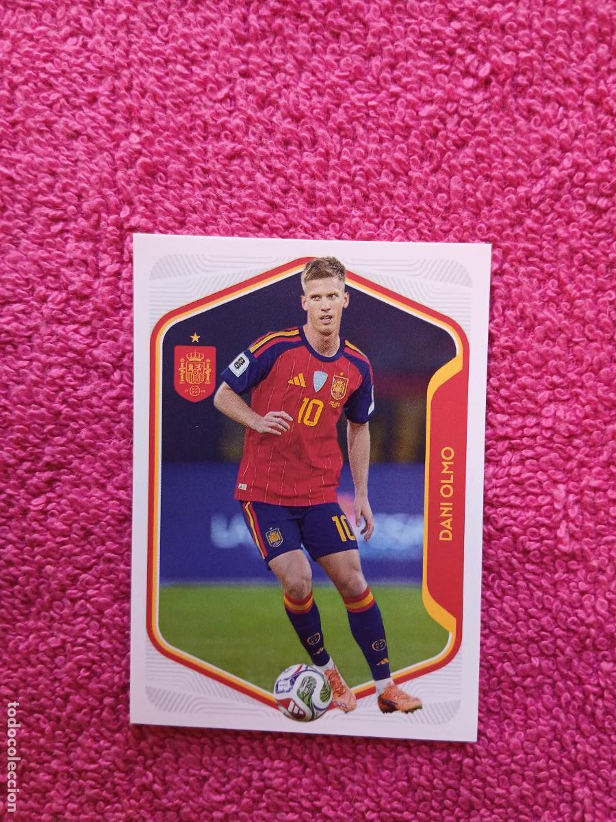 Cromos de f&uacute;tbol: espa&ntilde;a 2026 48 dani olmo selecci&oacute;n espa&ntilde;ola panini carrefour family mundial de futbol (H)