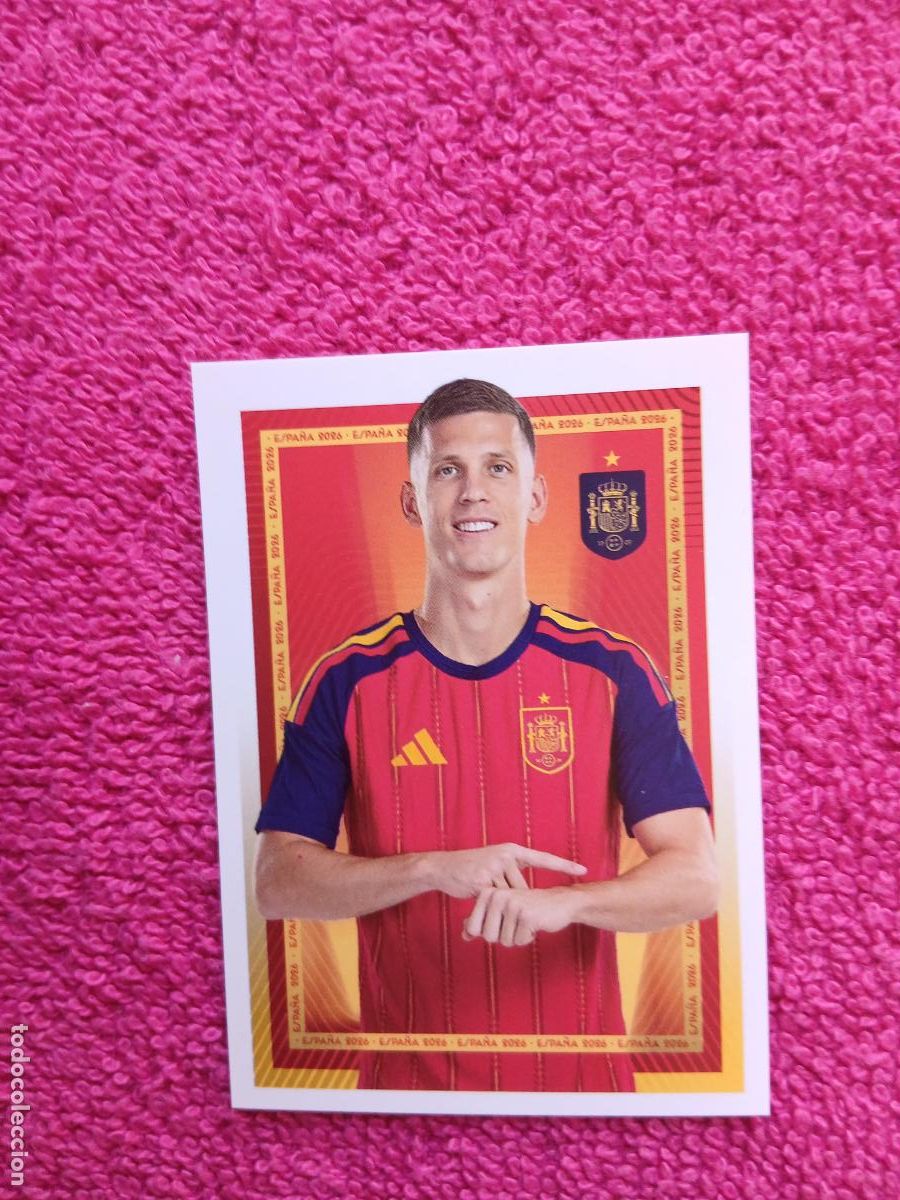 Cromos de f&uacute;tbol: espa&ntilde;a 2026 47 dani olmo selecci&oacute;n espa&ntilde;ola panini carrefour family mundial de futbol (H)