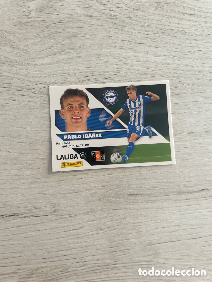 Cromos de f&uacute;tbol: Pablo Iba&ntilde;ez 15 Alav&eacute;s Liga Este 2026/27 26-27 Panini