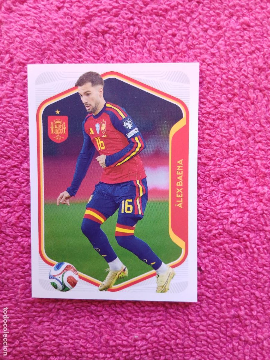 Football Stickers: espa&ntilde;a 2026 44 aleix baena selecci&oacute;n espa&ntilde;ola panini carrefour family mundial de futbol (H)