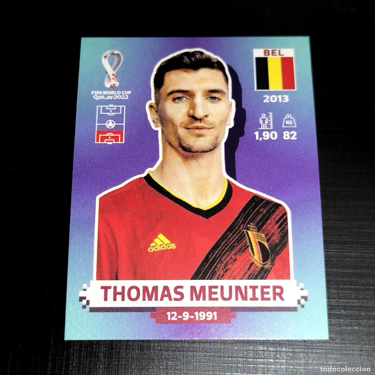 Football Stickers: BEL 8 THOMAS MEUNIER BELGICA CROMOS STICKER MUNDIAL QTAR 22 2022 FIFA WORLD CUP PANINI