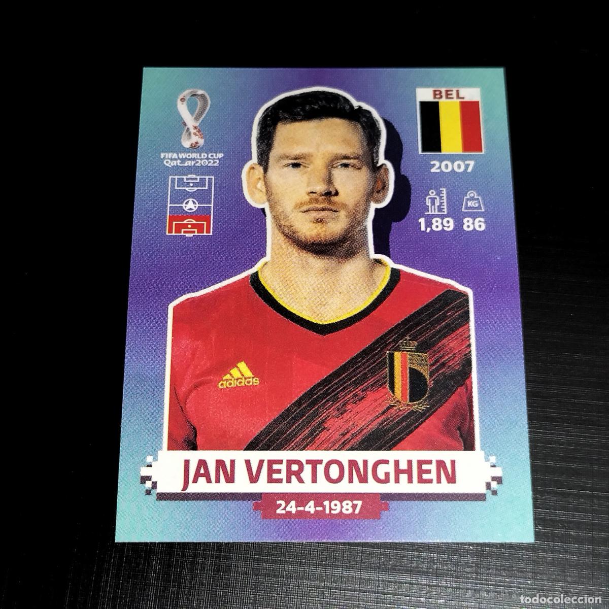 Football Stickers: BEL 9 JAN VERTONGHEN BELGICA CROMOS STICKER MUNDIAL QTAR 22 2022 FIFA WORLD CUP PANINI