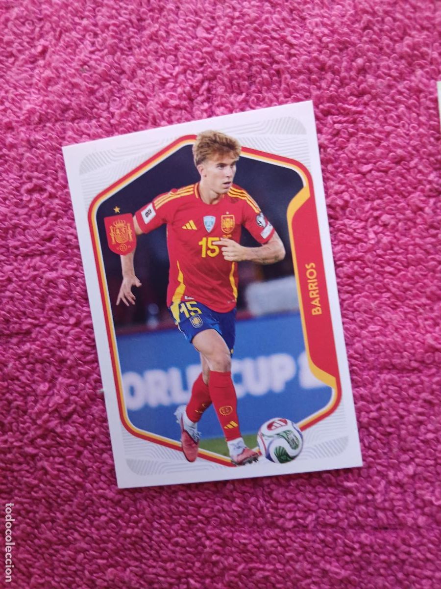 Football Stickers: espa&ntilde;a 2026 39 barrios selecci&oacute;n espa&ntilde;ola panini carrefour family mundial de futbol (H)