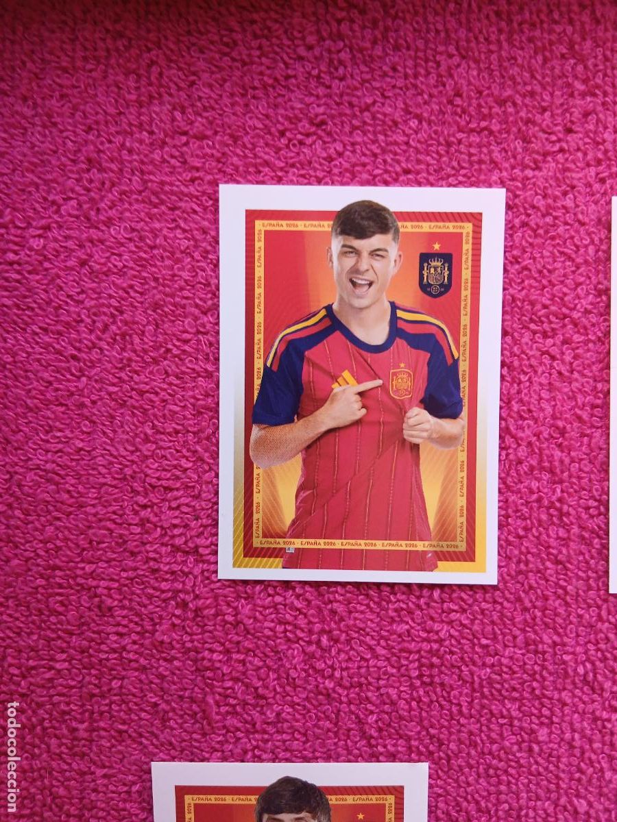 Football Stickers: espa&ntilde;a 2026 37 pedri selecci&oacute;n espa&ntilde;ola panini carrefour family mundial de futbol (H)