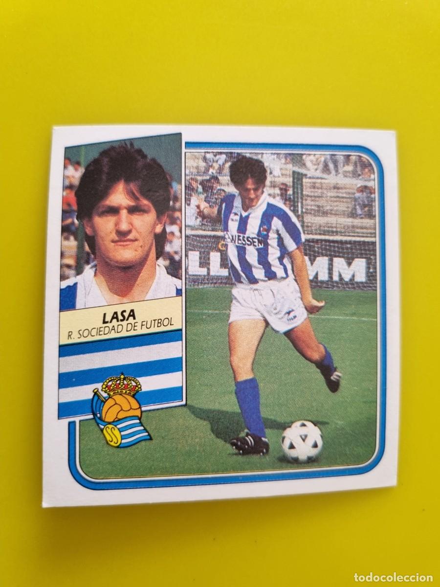 Football Stickers: CROMO LIGA ESTE 89 90 1989 1990 NUNCA PEGADO SIN PEGAR LASA REAL SOCIEDAD AR926