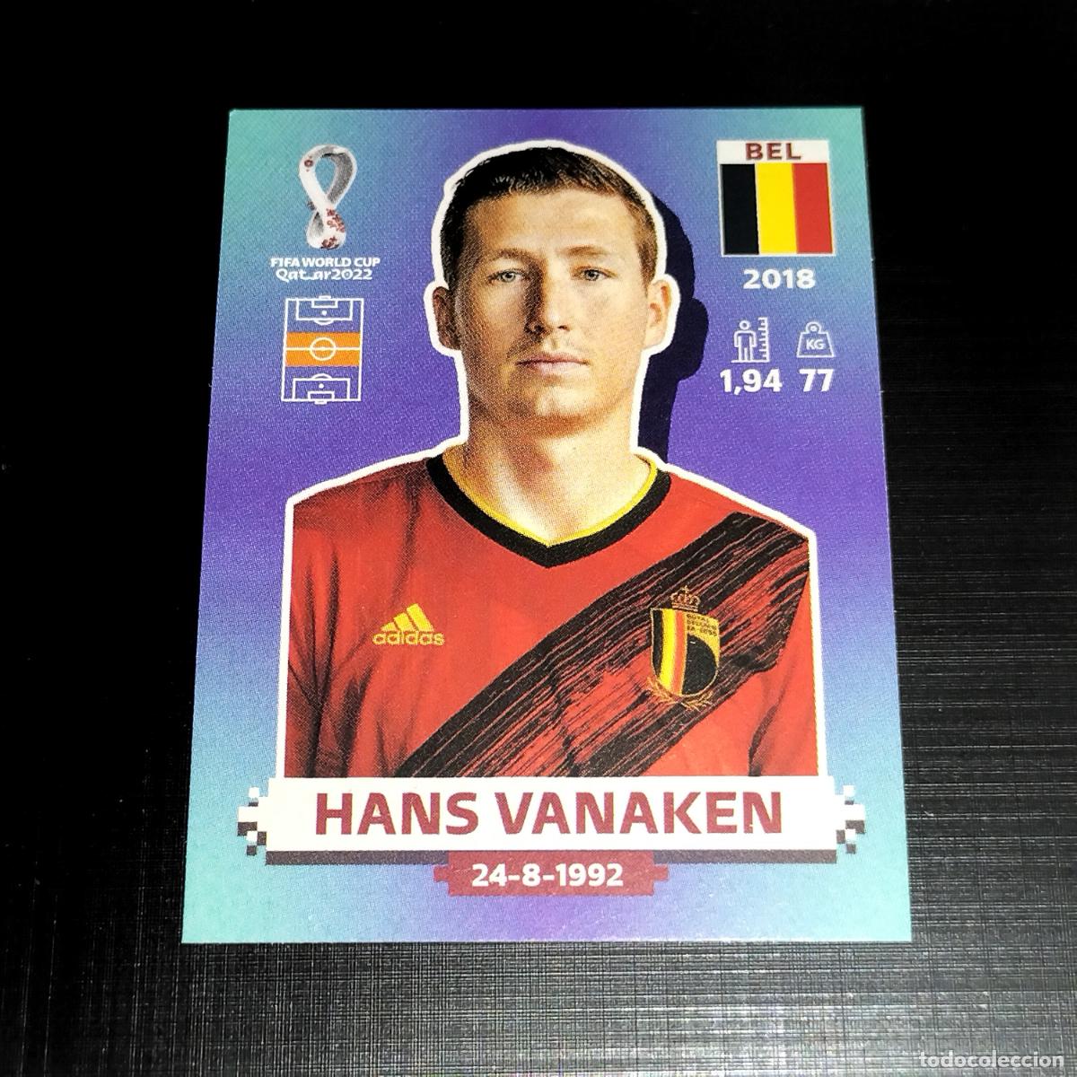 Football Stickers: BEL 15 HANS VANAKEN BELGICA CROMOS STICKER MUNDIAL QTAR 22 2022 FIFA WORLD CUP PANINI