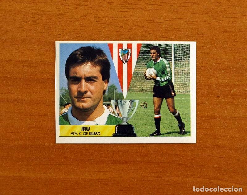 Football Stickers: Athletic de Bilbao - Iru - Ediciones Este Liga 1987-1988, 87-88 - Cromo Nunca pegado