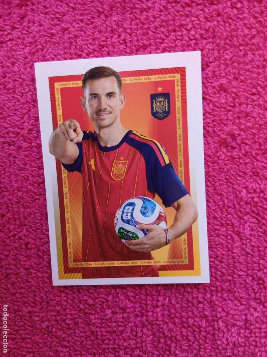 Cromos de f&uacute;tbol: espa&ntilde;a 2026 35 fabi&aacute;n selecci&oacute;n espa&ntilde;ola panini carrefour family mundial de futbol (H)