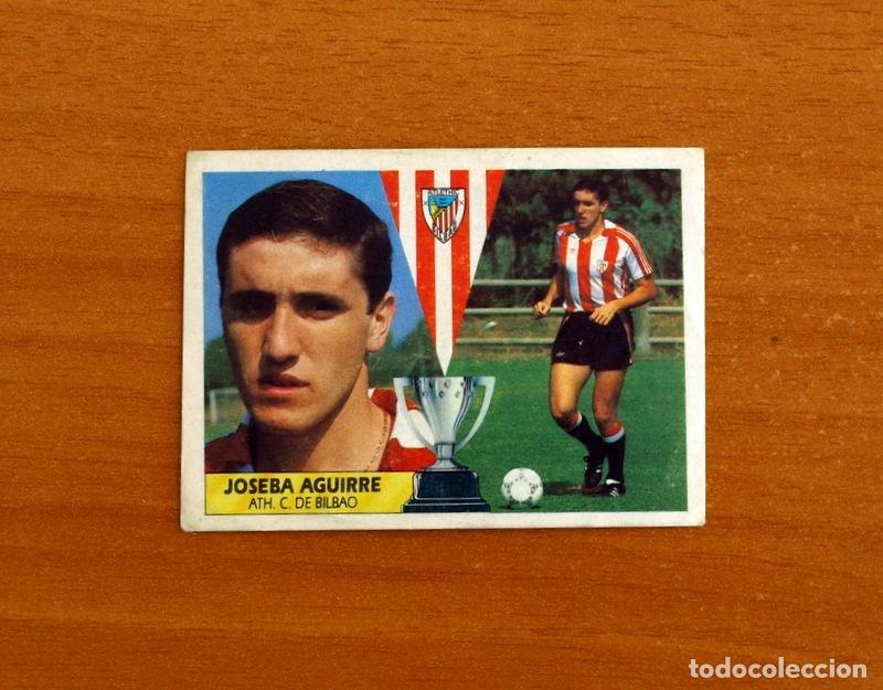 Cromos de f&uacute;tbol: Athletic de Bilbao - Joseba Aguirre - Ediciones Este Liga 1987-1988, 87-88 - Cromo Nunca pegado