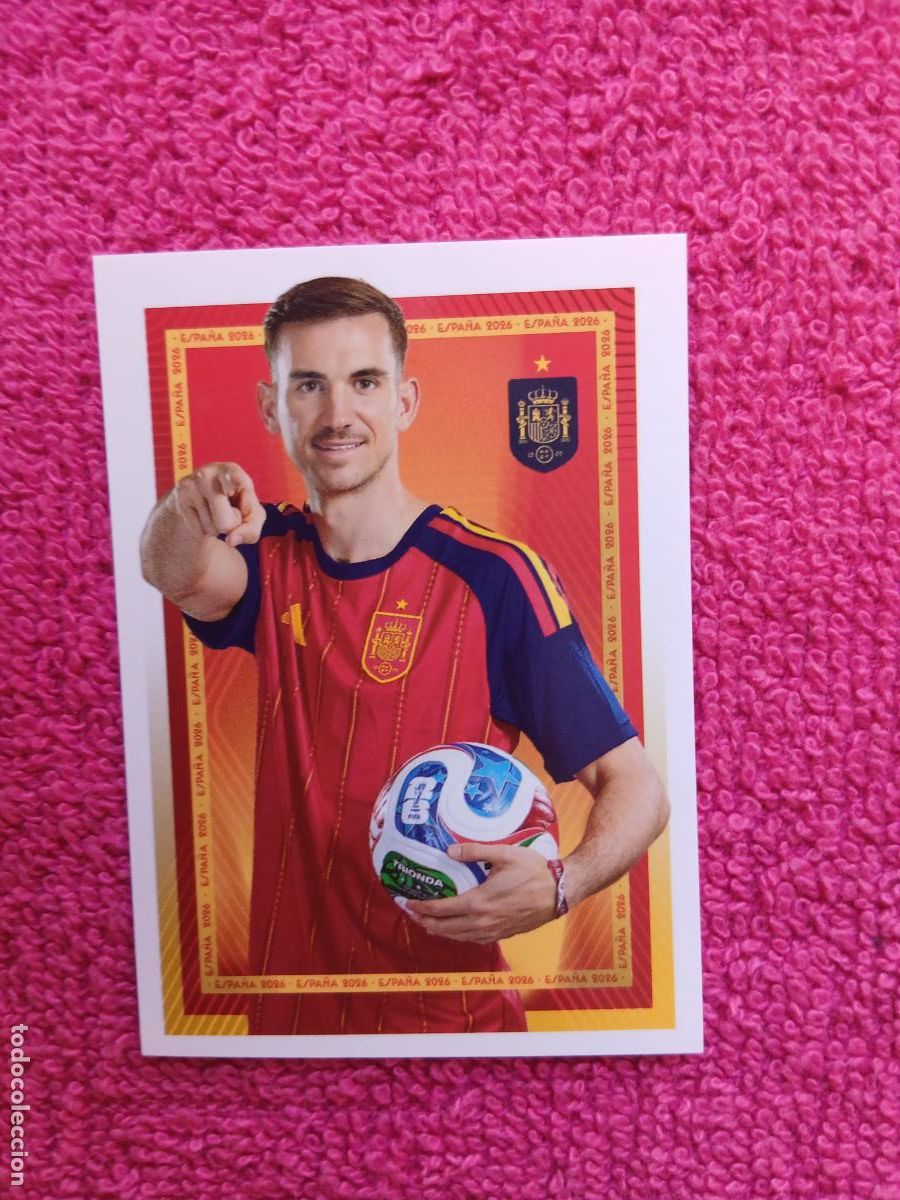 Cromos de f&uacute;tbol: espa&ntilde;a 2026 35 fabi&aacute;n selecci&oacute;n espa&ntilde;ola panini carrefour family mundial de futbol (H)