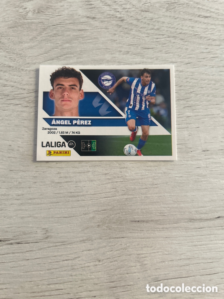 Cromos de f&uacute;tbol: &Aacute;ngel P&eacute;rez 17 Alav&eacute;s Liga Este 2026/27 26-27 Panini