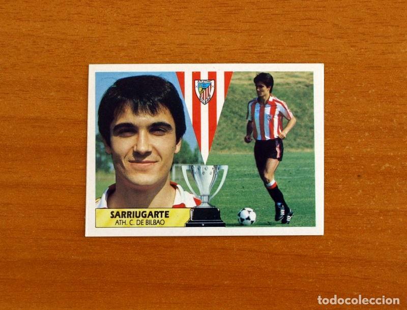 Cromos de f&uacute;tbol: Athletic de Bilbao - Sarriugarte - Ediciones Este Liga 1987-1988, 87-88 - Cromo Nunca pegado