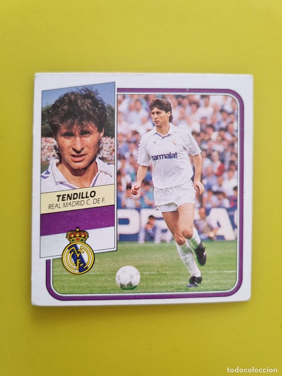 Cartes &agrave; collectionner de Football: CROMO LIGA ESTE 89 90 1989 1990 NUNCA PEGADO SIN PEGAR TENDILLO REAL MADRID AR926