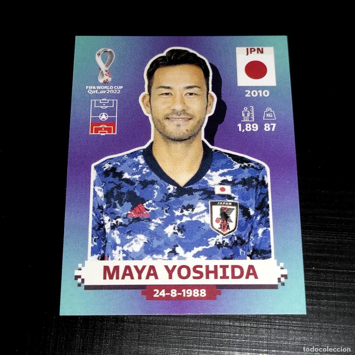 Cartes &agrave; collectionner de Football: JPN 9 MAYA YOSHIDA JAPON CROMOS STICKER MUNDIAL QTAR 22 2022 FIFA WORLD CUP PANINI