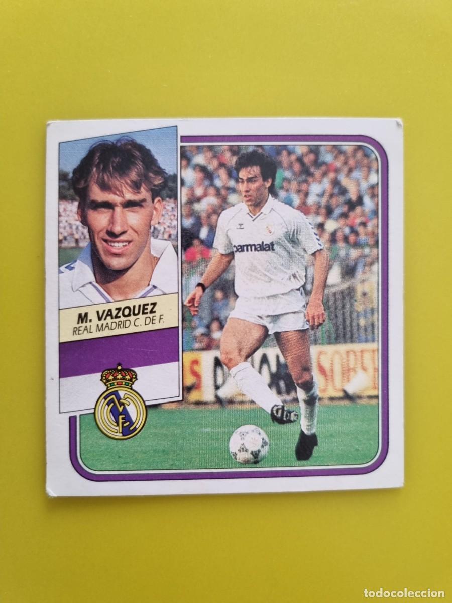 Cromos de f&uacute;tbol: CROMO FUTBOL LIGA ESTE 89 90 1989 1990 NUNCA PEGADO SIN PEGAR MARTIN VAZQUEZ REAL MADRID LEER AR926