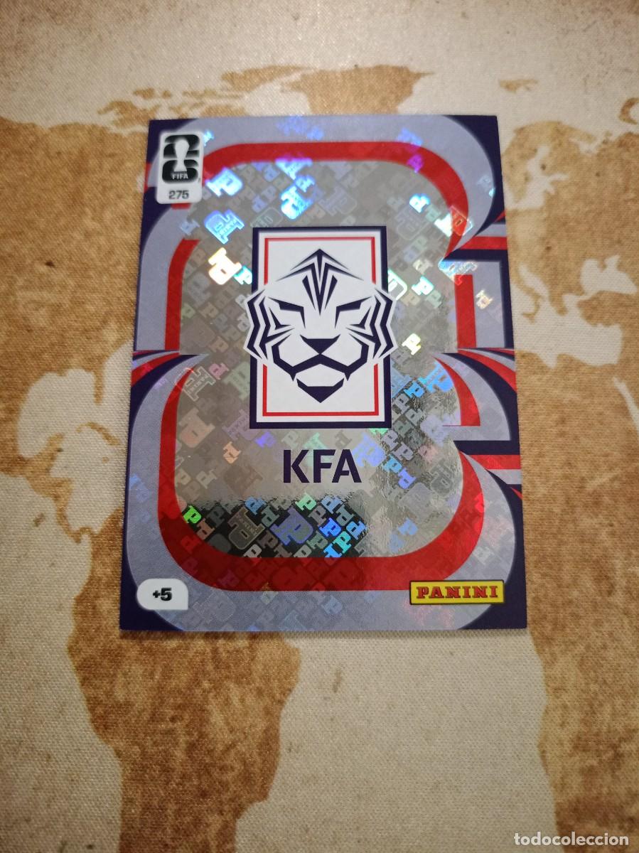 Cromos de f&uacute;tbol: Corea del Sur 275 ESCUDO Adrenalyn WORLD Cup 2026