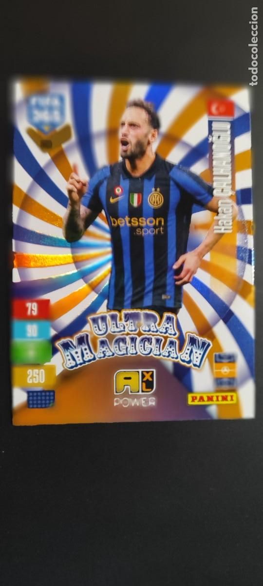 Cartes &agrave; collectionner de Football: ADRENALYN FIFA 365 2027 CARD ULTRA MAGICIAN &Ccedil;ALHANOGLU INTER # 268 PANINI
