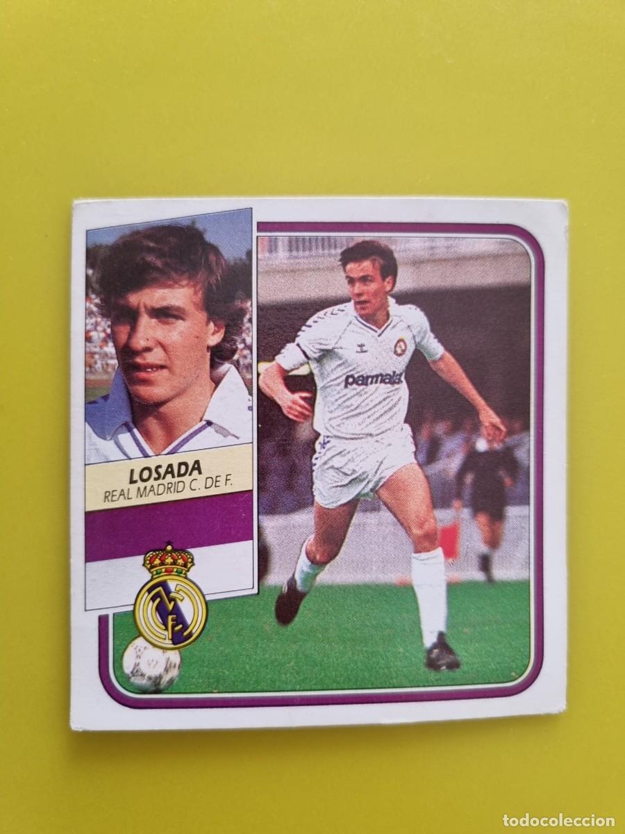 Cromos de f&uacute;tbol: CROMO FUTBOL LIGA ESTE 89 90 1989 1990 NUNCA PEGADO SIN PEGAR LOSADA REAL MADRID AR926