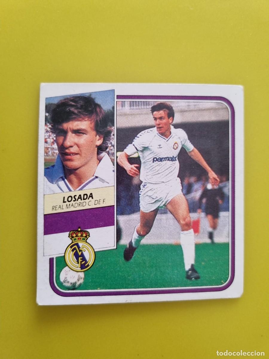 Cromos de f&uacute;tbol: CROMO FUTBOL LIGA ESTE 89 90 1989 1990 NUNCA PEGADO SIN PEGAR LOSADA REAL MADRID LEER AR926