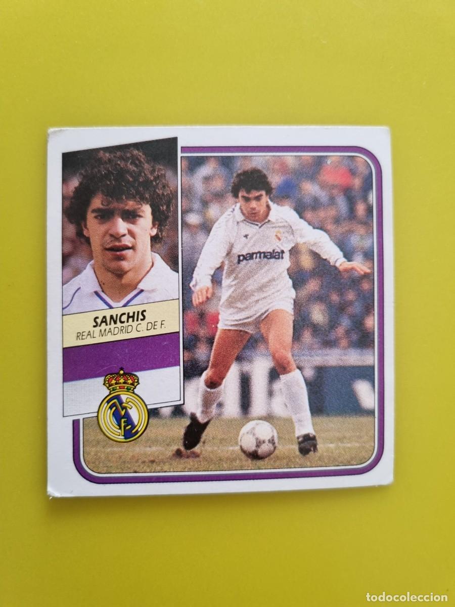 Cromos de f&uacute;tbol: CROMO FUTBOL LIGA ESTE 89 90 1989 1990 NUNCA PEGADO SIN PEGAR SANCHIS REAL MADRID LEER AR926