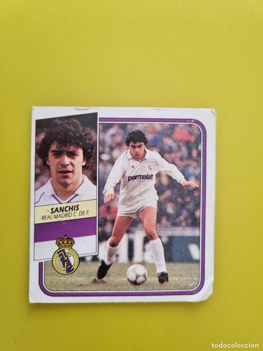 Cromos de f&uacute;tbol: CROMO FUTBOL LIGA ESTE 89 90 1989 1990 SANCHIS REAL MADRID DESPEGADO LEER AR926