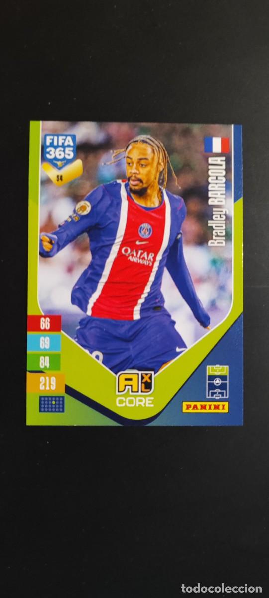 Cartes &agrave; collectionner de Football: ADRENALYN XL FIFA 365 2027 CARD CORE BARCOLA PSG # 54 PANINI