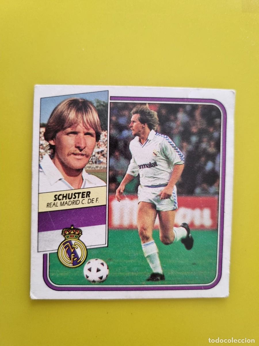 Cromos de f&uacute;tbol: CROMO FUTBOL LIGA ESTE 89 90 1989 1990 SCHUSTER REAL MADRID DESPEGADO LEER AR926