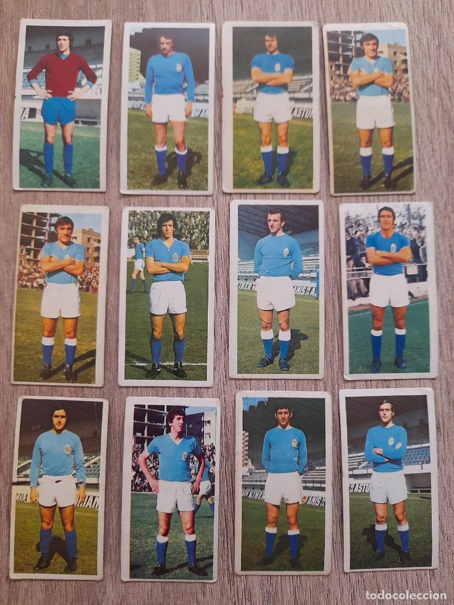 Figurine di Calcio: LOTE 12 CROMOS NUEVOS Y DIFERENTES. REAL OVIEDO. LIGA ESTE 1975 1976 75 76