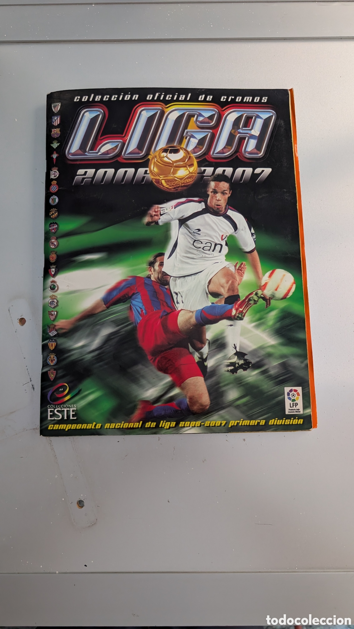 Fu&szlig;ball-Sticker: ALBUM COMPLETO TODO EDITADO LIGA ESTE 2006/07 06 07 EN BUEN ESTADO LEER
