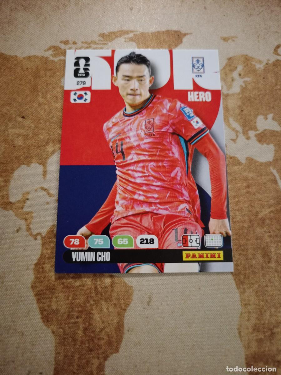 Cromos de f&uacute;tbol: Corea del Sur 279 YUMIN CHO Adrenalyn WORLD Cup 2026