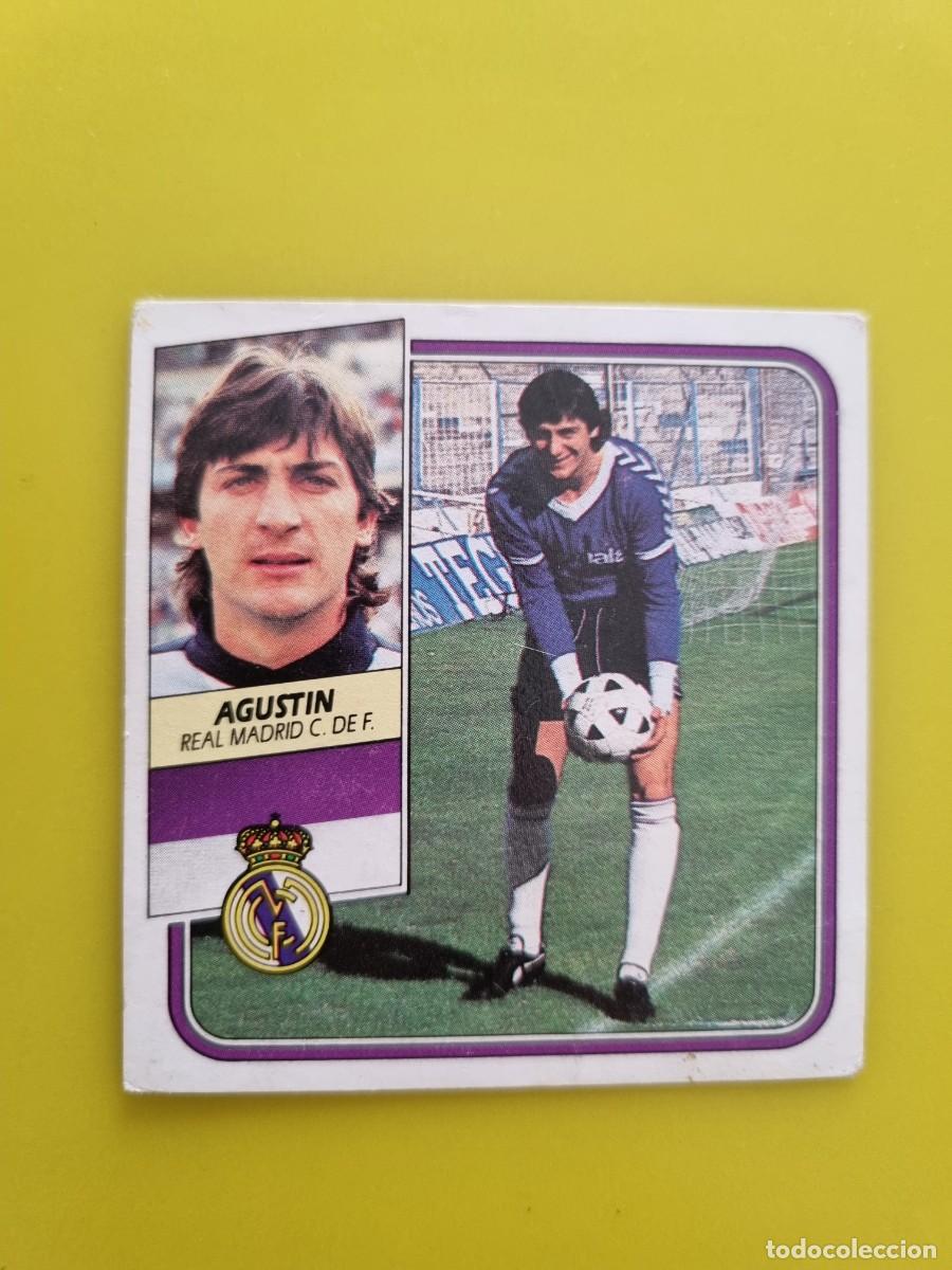 Cromos de f&uacute;tbol: CROMO FUTBOL LIGA ESTE 89 90 1989 1990 NUNCA PEGADO SIN PEGAR AGUSTIN REAL MADRID AR926