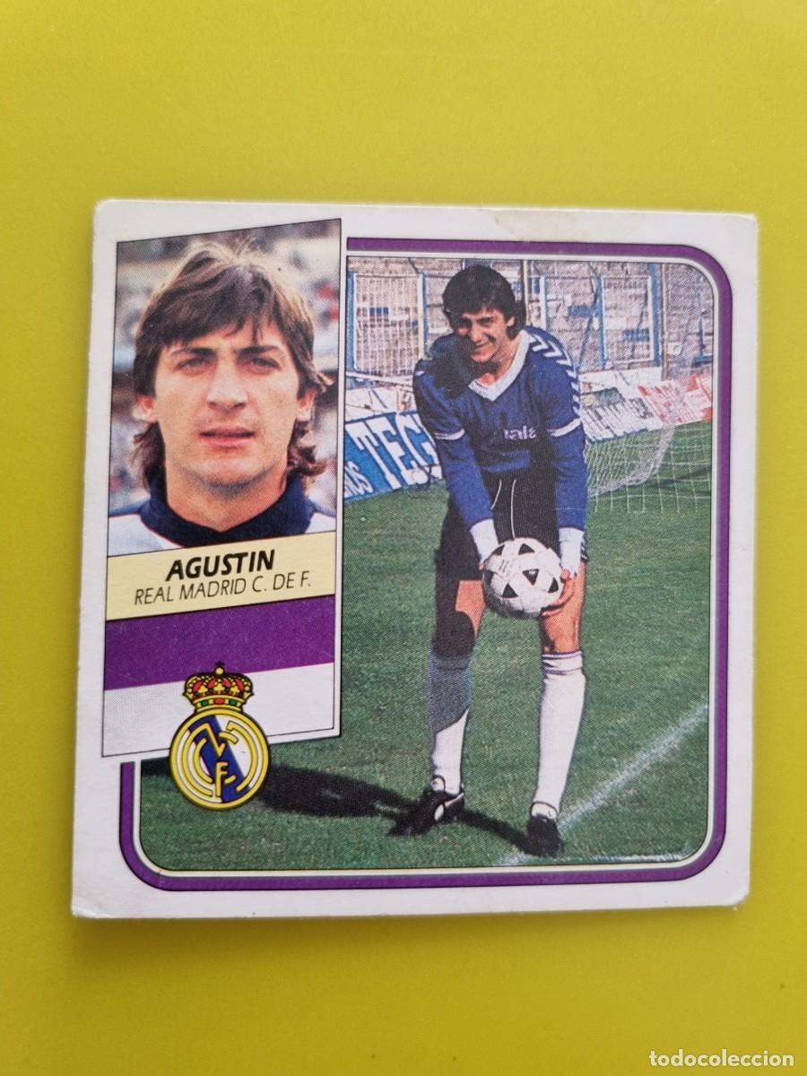 Cromos de f&uacute;tbol: CROMO FUTBOL LIGA ESTE 89 90 1989 1990 NUNCA PEGADO SIN PEGAR AGUSTIN REAL MADRID AR926
