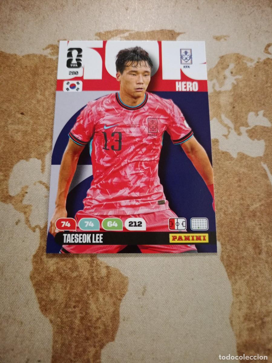 Cromos de f&uacute;tbol: Corea del Sur 280 TAESEOK LEE Adrenalyn WORLD Cup 2026