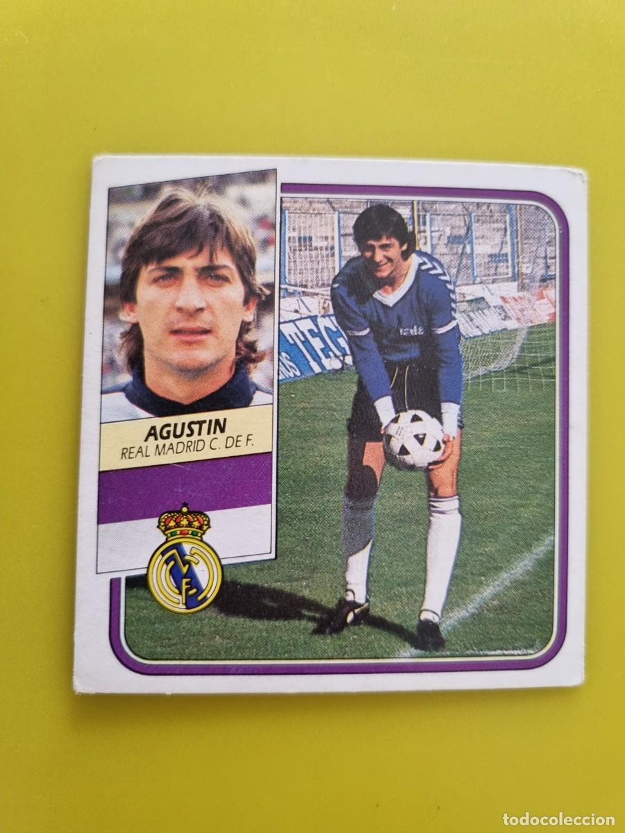 Cromos de f&uacute;tbol: CROMO FUTBOL LIGA ESTE 89 90 1989 1990 NUNCA PEGADO SIN PEGAR AGUSTIN REAL MADRID AR926