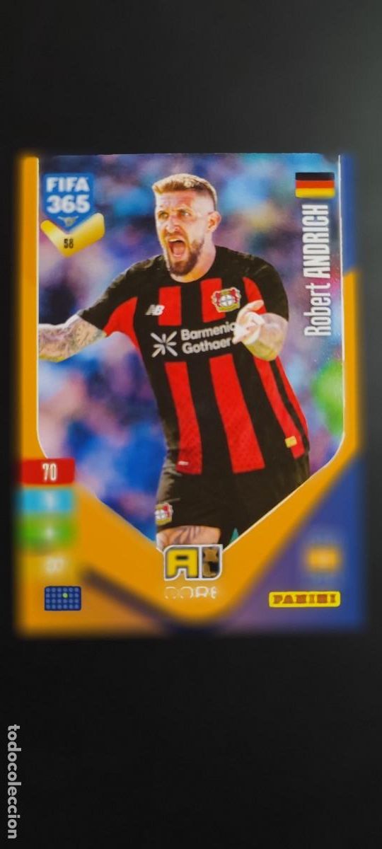 Fu&szlig;ball-Sticker: ADRENALYN XL FIFA 365 2027 CARD CORE ANDRICH LEVERKUSEN # 58 PANINI