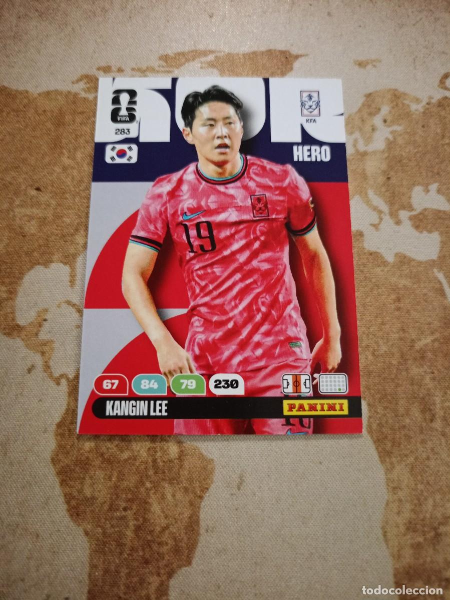 Figurine di Calcio: Corea del Sur 283 KANGIN LEE Adrenalyn WORLD Cup 2026