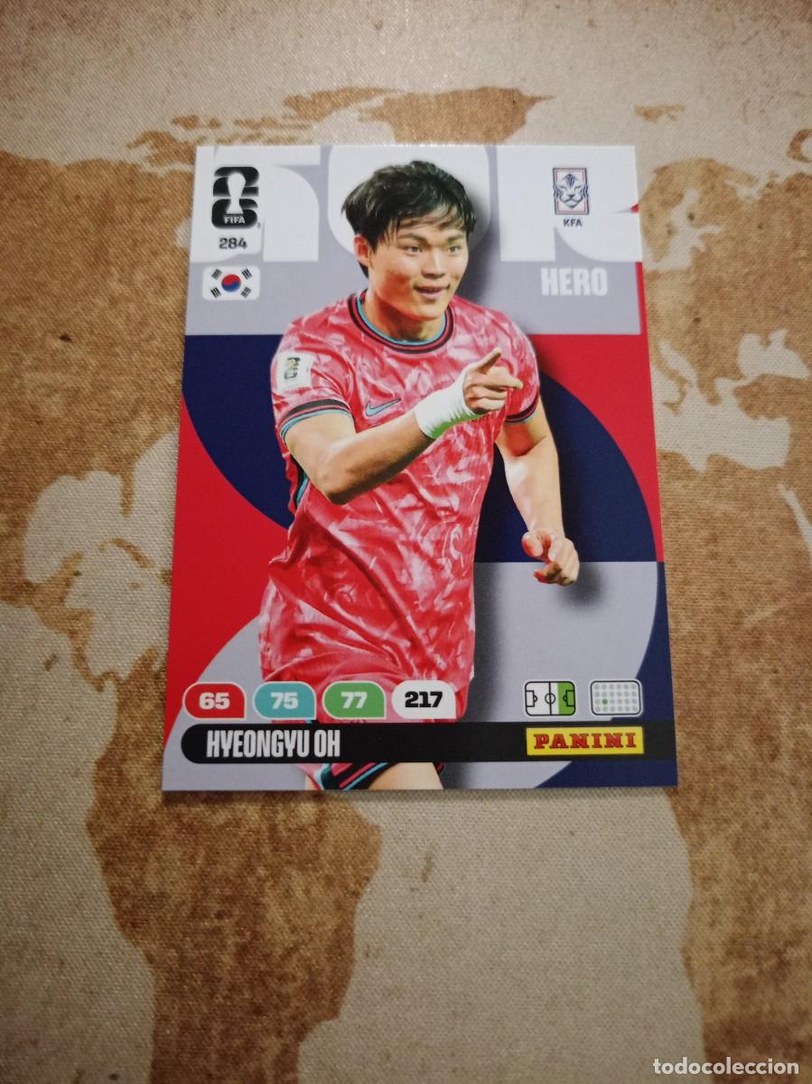 Figurine di Calcio: Corea del Sur 284 HYEONGYU OH Adrenalyn WORLD Cup 2026