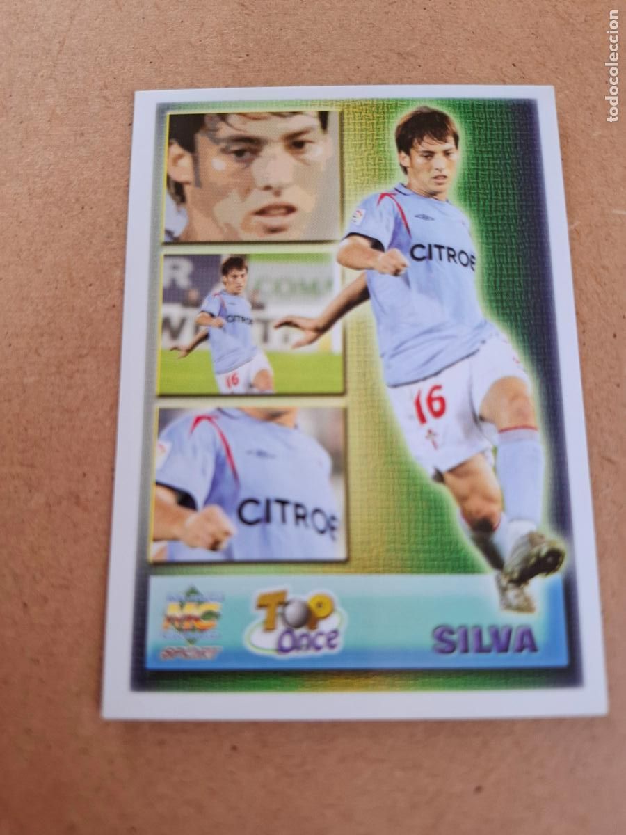 Figurine di Calcio: MUNDICROMO 2005 2006 05 06 - 1106 DAVID SILVA - R.C. CELTA