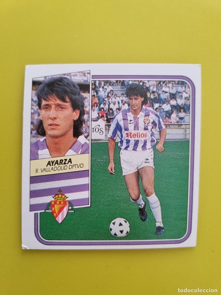 Figurine di Calcio: CROMO FUTBOL LIGA ESTE 89 90 1989 1990 NUNCA PEGADO SIN PEGAR AYARAZ VALLADOLID COLOCA AR926