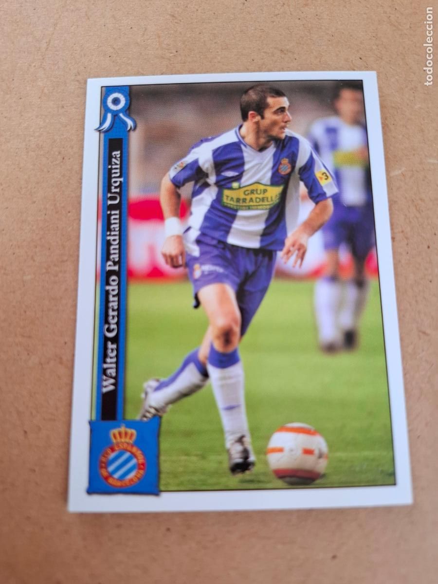 Figurine di Calcio: MUNDICROMO 2005 2006 05 06 - 1111 PANDIANI - RCD. ESPANYOL