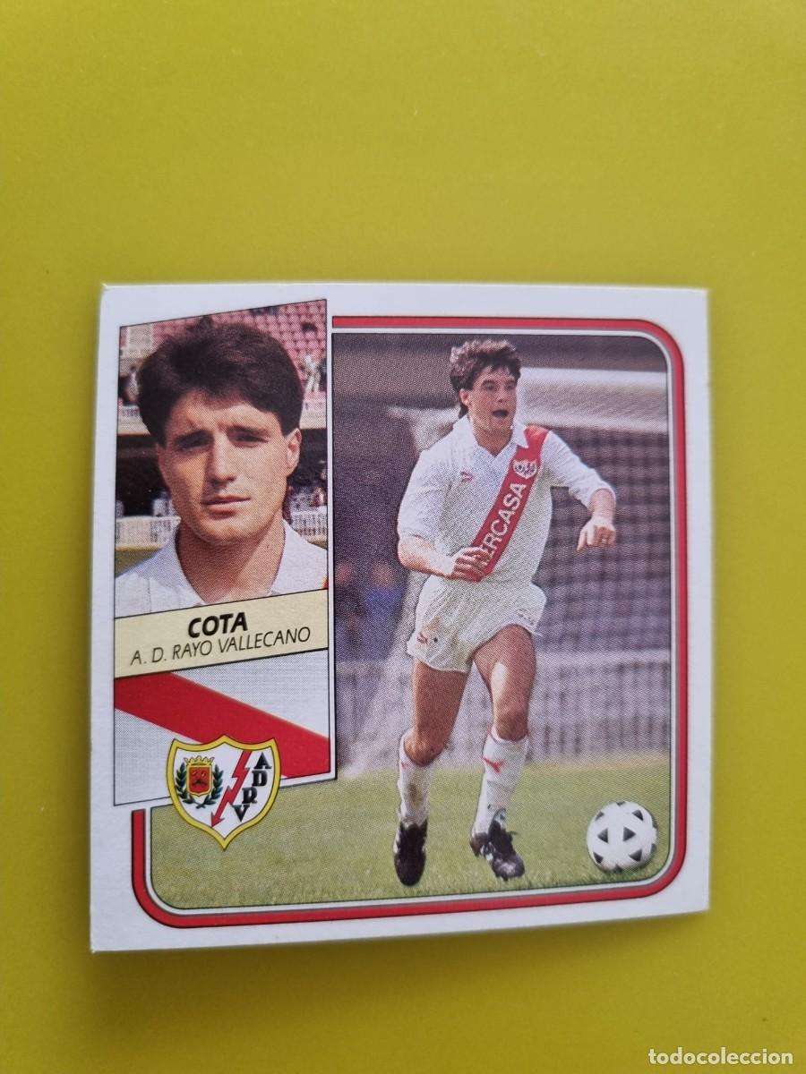 Cromos de f&uacute;tbol: CROMO FUTBOL LIGA ESTE 89 90 1989 1990 NUNCA PEGADO SIN PEGAR COTA RAYO VALLECANO AR926