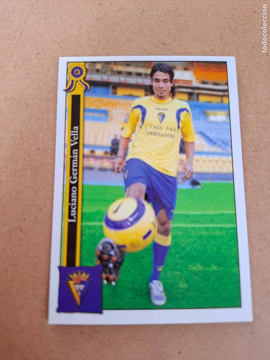 Cromos de f&uacute;tbol: MUNDICROMO 2005 2006 05 06 - 1134 VELLA - C&Aacute;DIZ CF