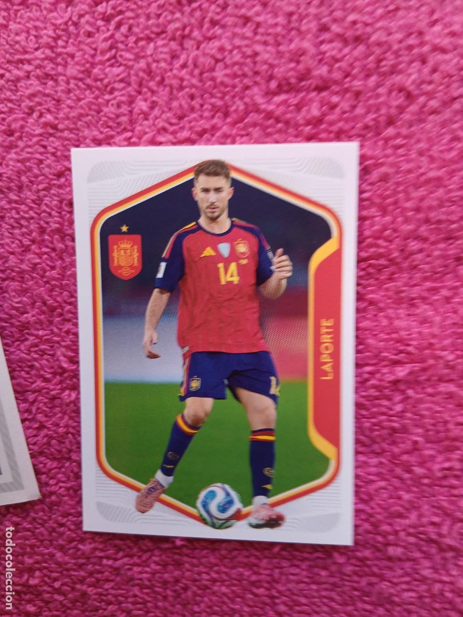 Fu&szlig;ball-Sticker: espa&ntilde;a 2026 20 laporte selecci&oacute;n espa&ntilde;ola panini carrefour family mundial de futbol (H)