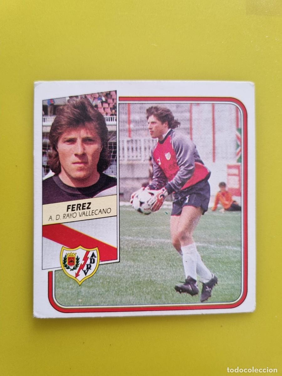 Cromos de f&uacute;tbol: CROMO FUTBOL LIGA ESTE 89 90 1989 1990 NUNCA PEGADO SIN PEGAR FEREZ RAYO VALLECANO AR926